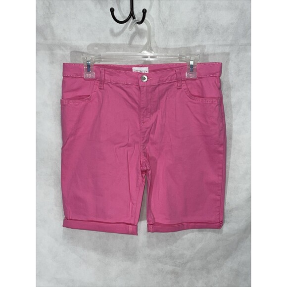 The Children's Place Cuffed Shorts Pink Size 14 Plus - Picture 1 of 7